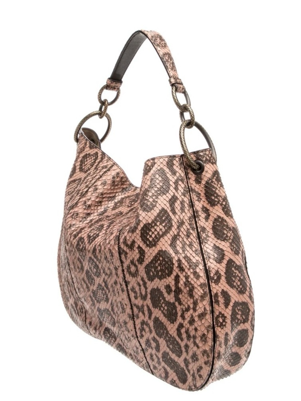 Bottega Veneta Python Loop Hobo Bag Original Retail:$4,800 - Picture 3 of 11